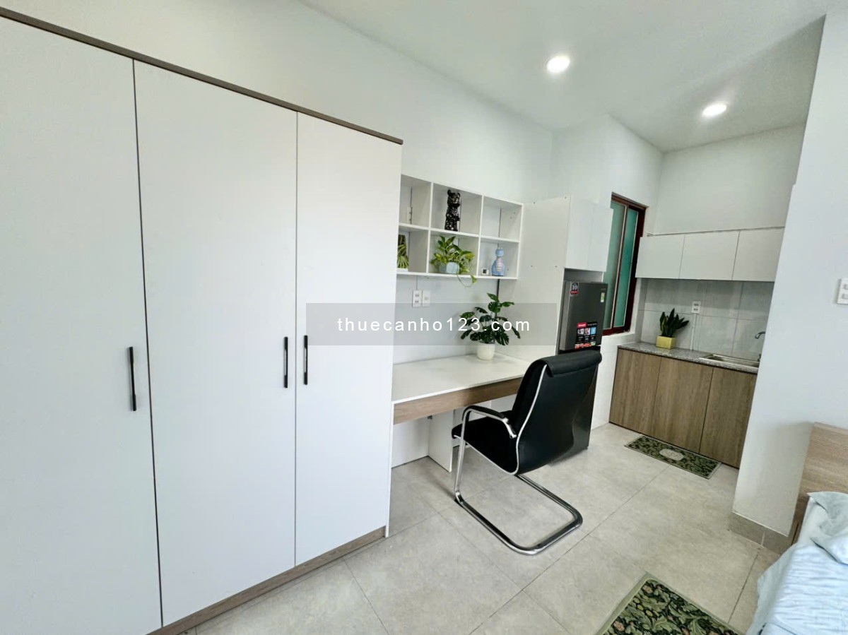 Cho thuê căn hộ ngay Cầu Thị Nghè - Tòa có thang máy bảo vệ - 200m đến Hồng Bàng UEF Hutech