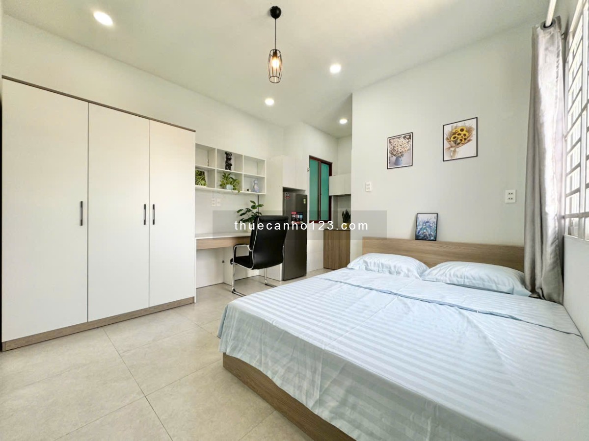 Cho thuê căn hộ ngay Cầu Thị Nghè - Tòa có thang máy bảo vệ - 200m đến Hồng Bàng UEF Hutech