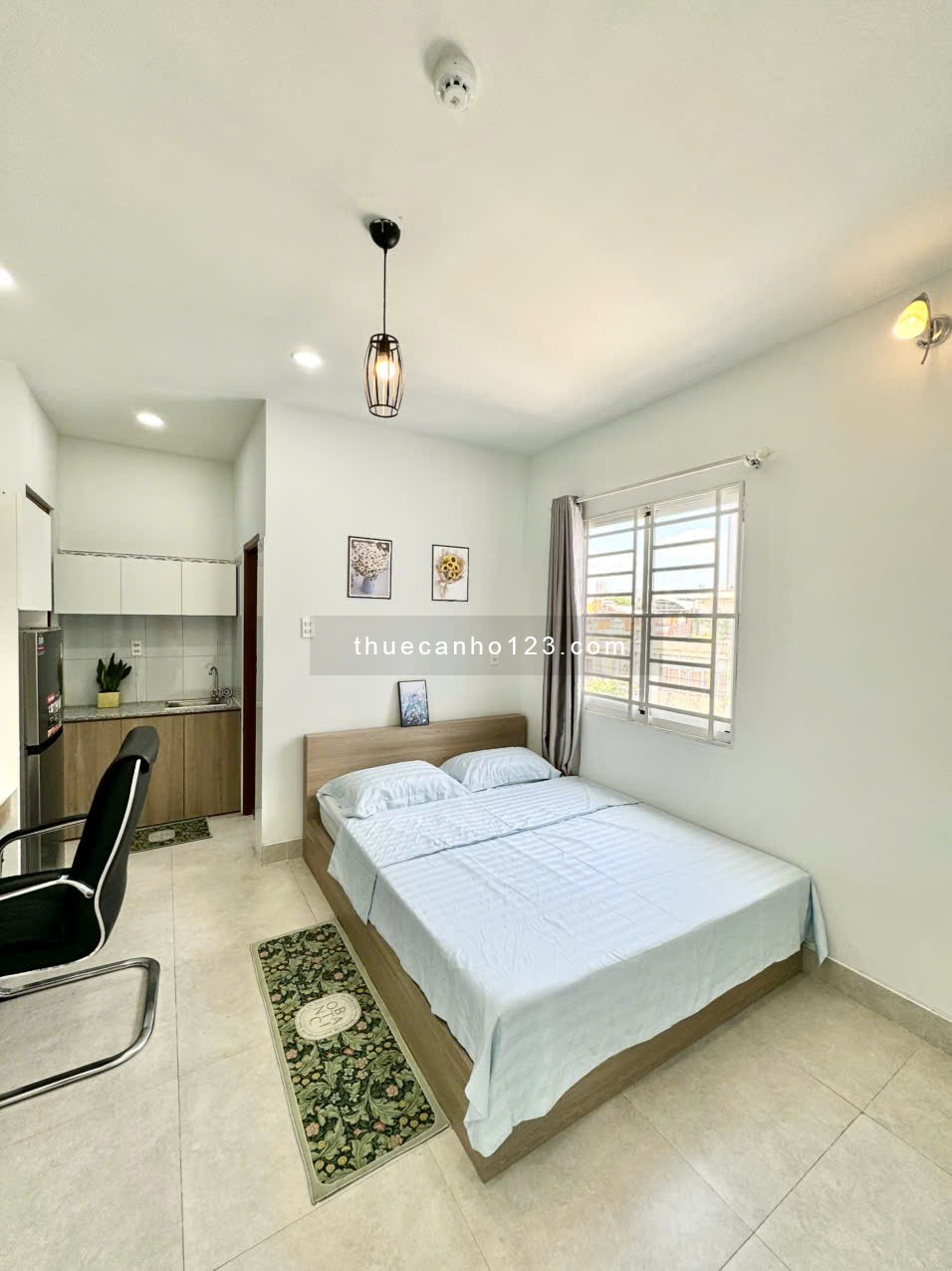 Cho thuê căn hộ ngay Cầu Thị Nghè - Tòa có thang máy bảo vệ - 200m đến Hồng Bàng UEF Hutech