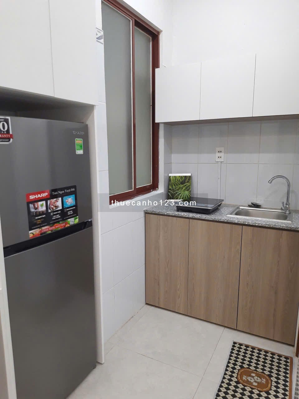 Cho thuê căn hộ ngay Cầu Thị Nghè - Tòa có thang máy bảo vệ - 200m đến Hồng Bàng UEF Hutech