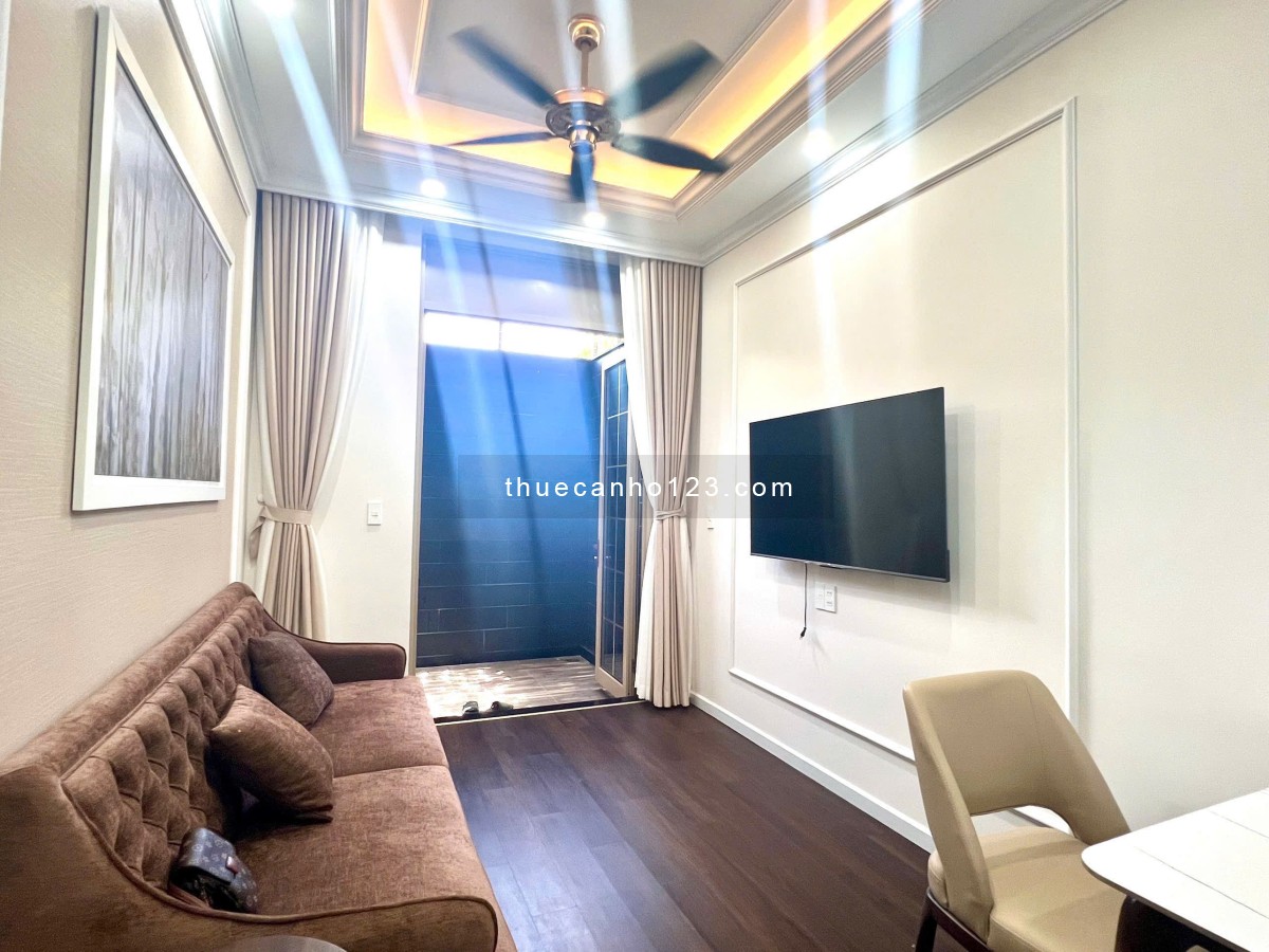 Hoá Sơn 10 - Hải Châu. Căn hộ 1 phòng ngủ - Diện tích 55m2 Ban công rộng - Sân BBQ siêu thoáng