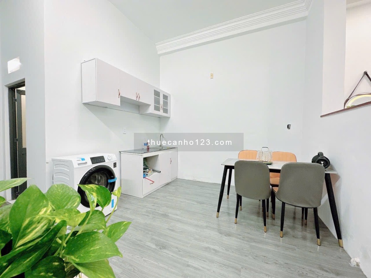 1Pn tách bếp, full nội thất, máy giặt riêng, thiết kế hiện đại, gần Đinh Bộ Lĩnh, Q1,3, Gò Vấp