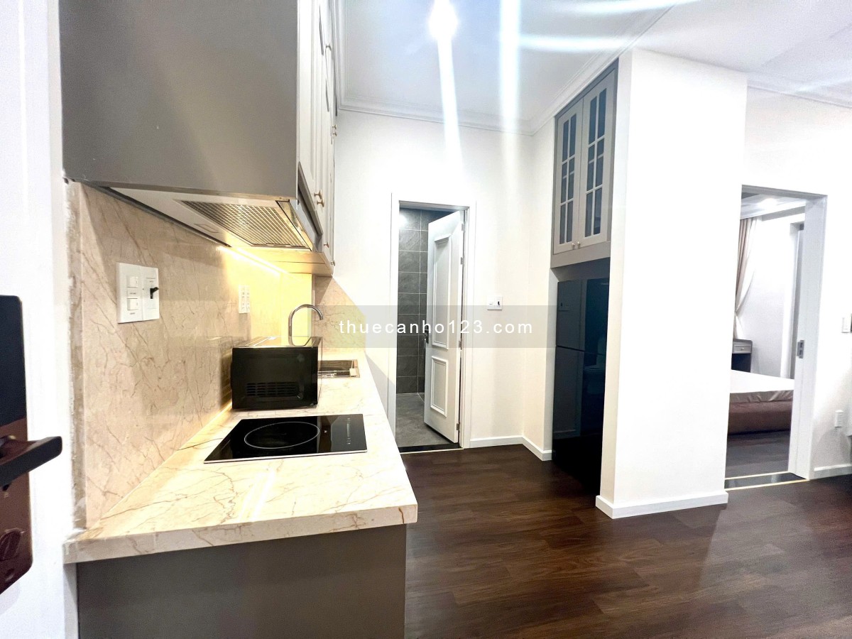 Hoá Sơn 10 - Hải Châu. Căn hộ 1 phòng ngủ - Diện tích 55m2 Ban công rộng - Sân BBQ siêu thoáng