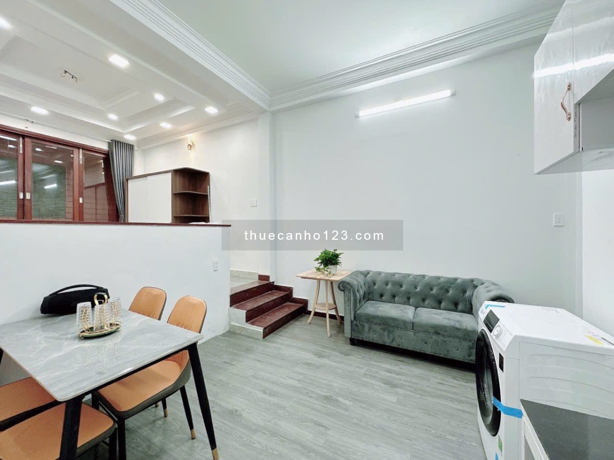 1Pn tách bếp, full nội thất, máy giặt riêng, thiết kế hiện đại, gần Đinh Bộ Lĩnh, Q1,3, Gò Vấp