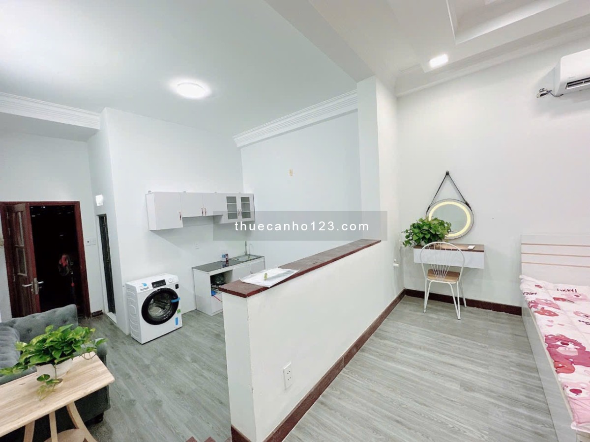 1Pn tách bếp, full nội thất, máy giặt riêng, thiết kế hiện đại, gần Đinh Bộ Lĩnh, Q1,3, Gò Vấp