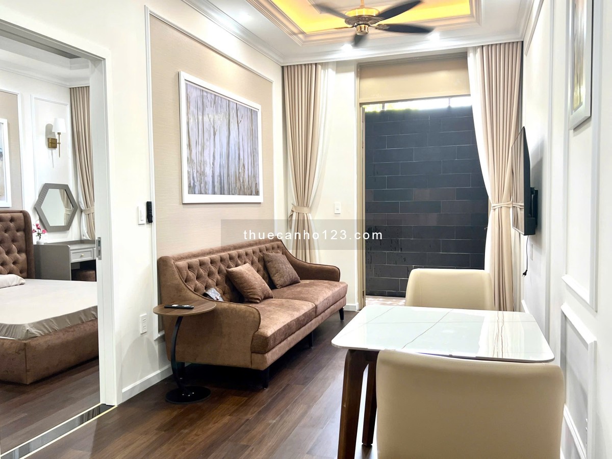 Hoá Sơn 10 - Hải Châu. Căn hộ 1 phòng ngủ - Diện tích 55m2 Ban công rộng - Sân BBQ siêu thoáng