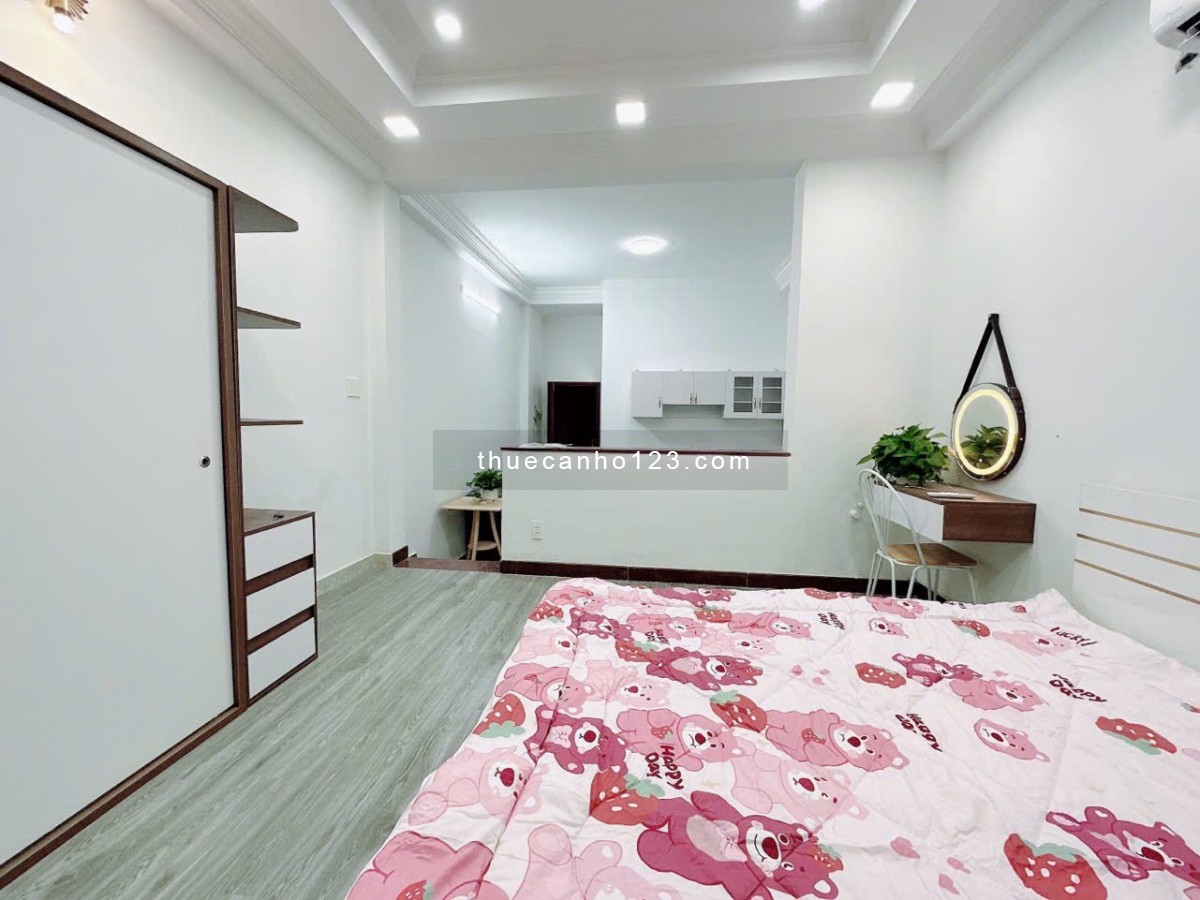 1Pn tách bếp, full nội thất, máy giặt riêng, thiết kế hiện đại, gần Đinh Bộ Lĩnh, Q1,3, Gò Vấp