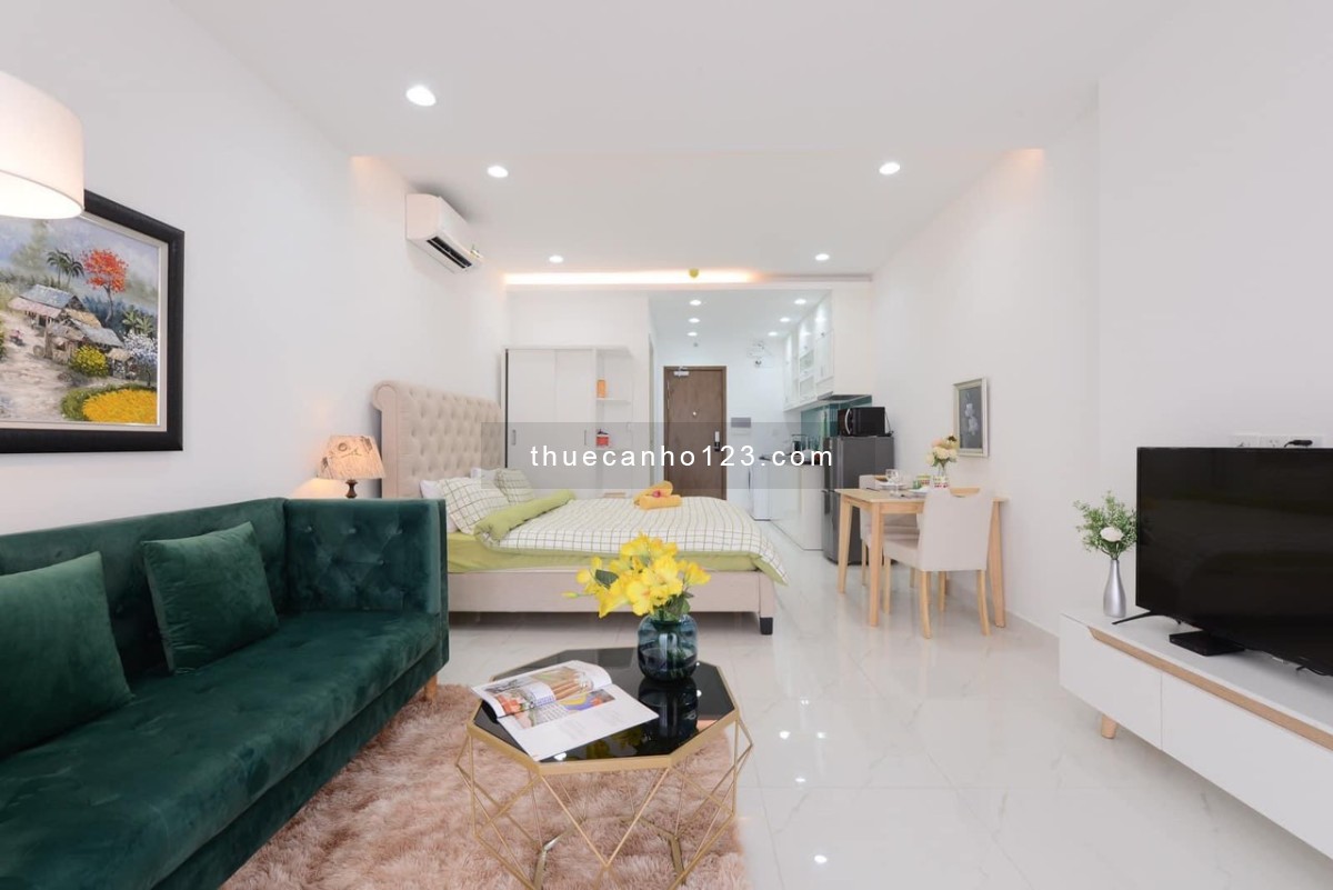 Q4 Studio Millennium 34m² view sông 12.5 triệu/tháng ở liền. 0934258331 e Thủy