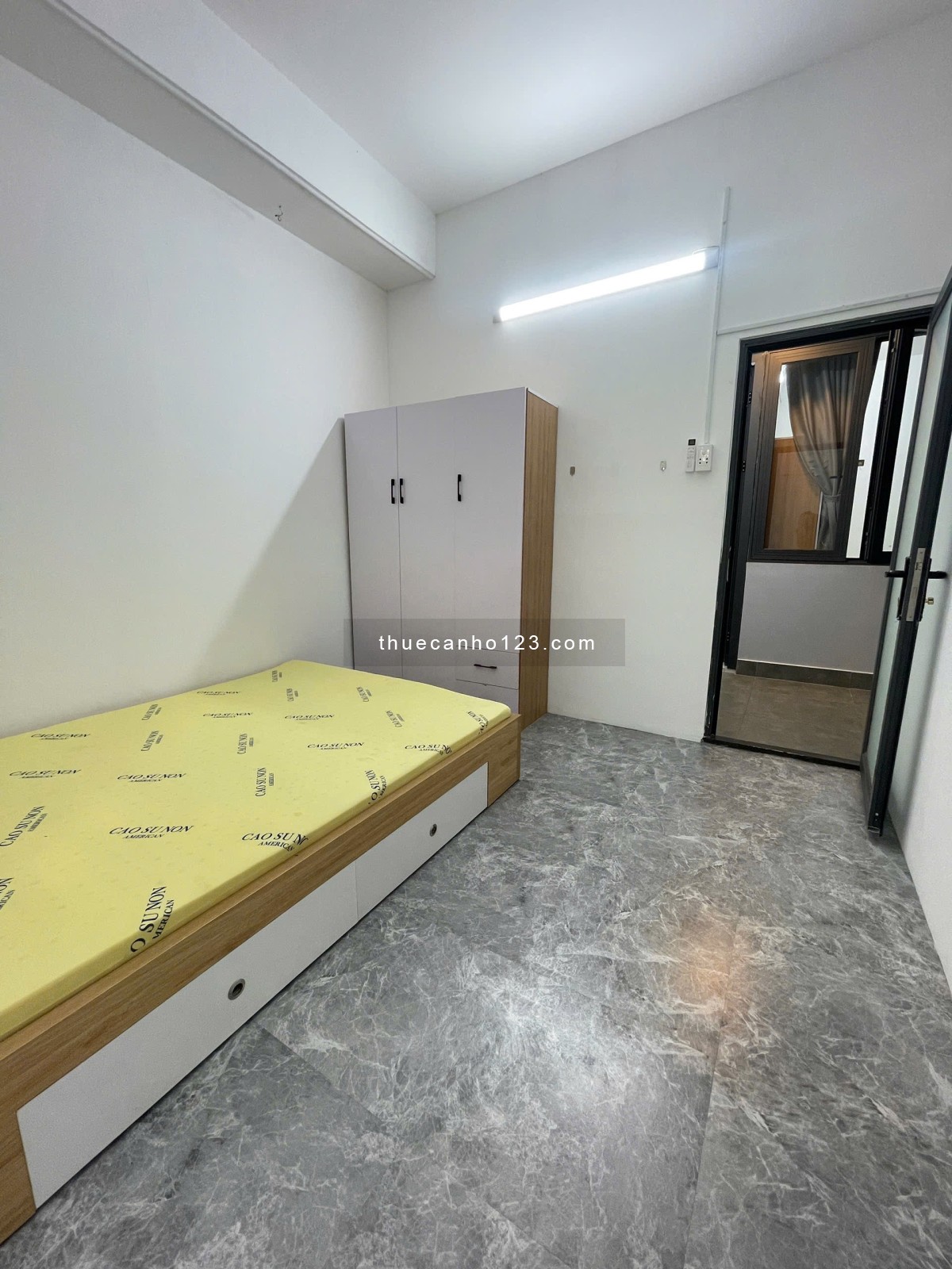 3Pn máy lạnh mỗi phòng, ban công, tách bếp,full ntcb thang máy, hầm xe,5ng5xe,gần Đh Văn Lang,Gò Vấp