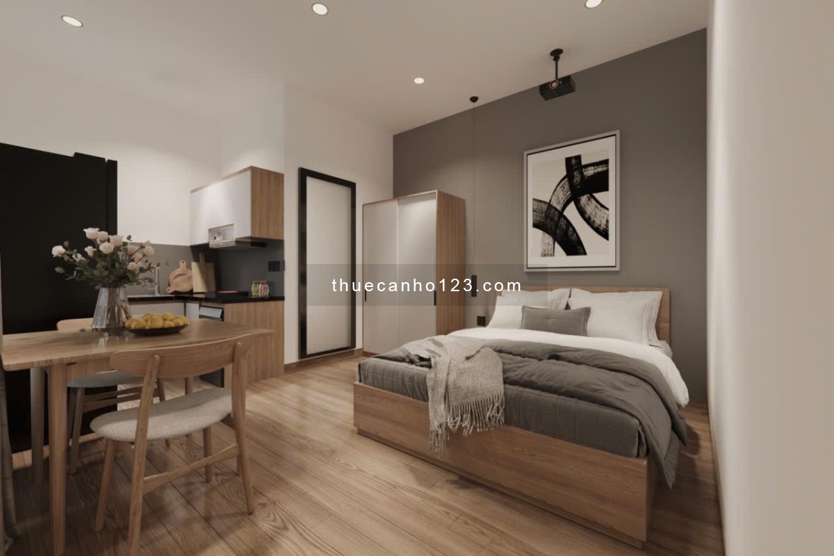 Căn Hộ 1Pn, ban công thoáng mát, full nội thất, ngay trung tâm thuận tiện đi lại Q1,3,Phú Nhuận