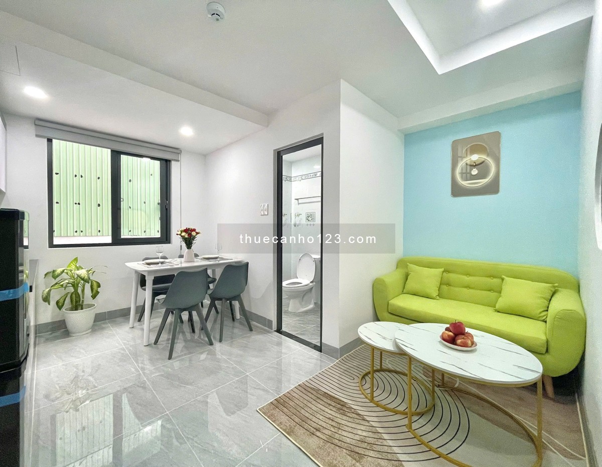 Căn hộ full nội thất 1 phòng ngủ ngay giữa trung tâm Tân Bình