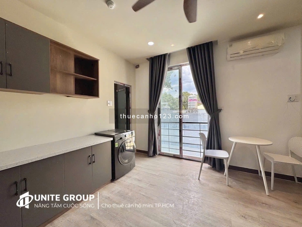 Căn Hộ Dịch Vụ mới 100% đi bộ qua ĐH ISB ( ĐH KINH TẾ ) Có Máy Giặt Riêng
