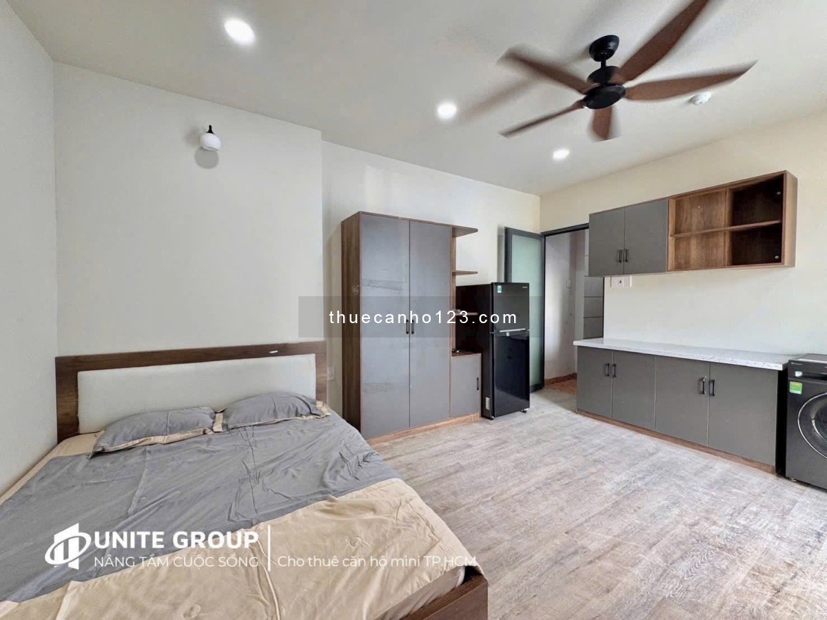 Căn Hộ Dịch Vụ mới 100% đi bộ qua ĐH ISB ( ĐH KINH TẾ ) Có Máy Giặt Riêng