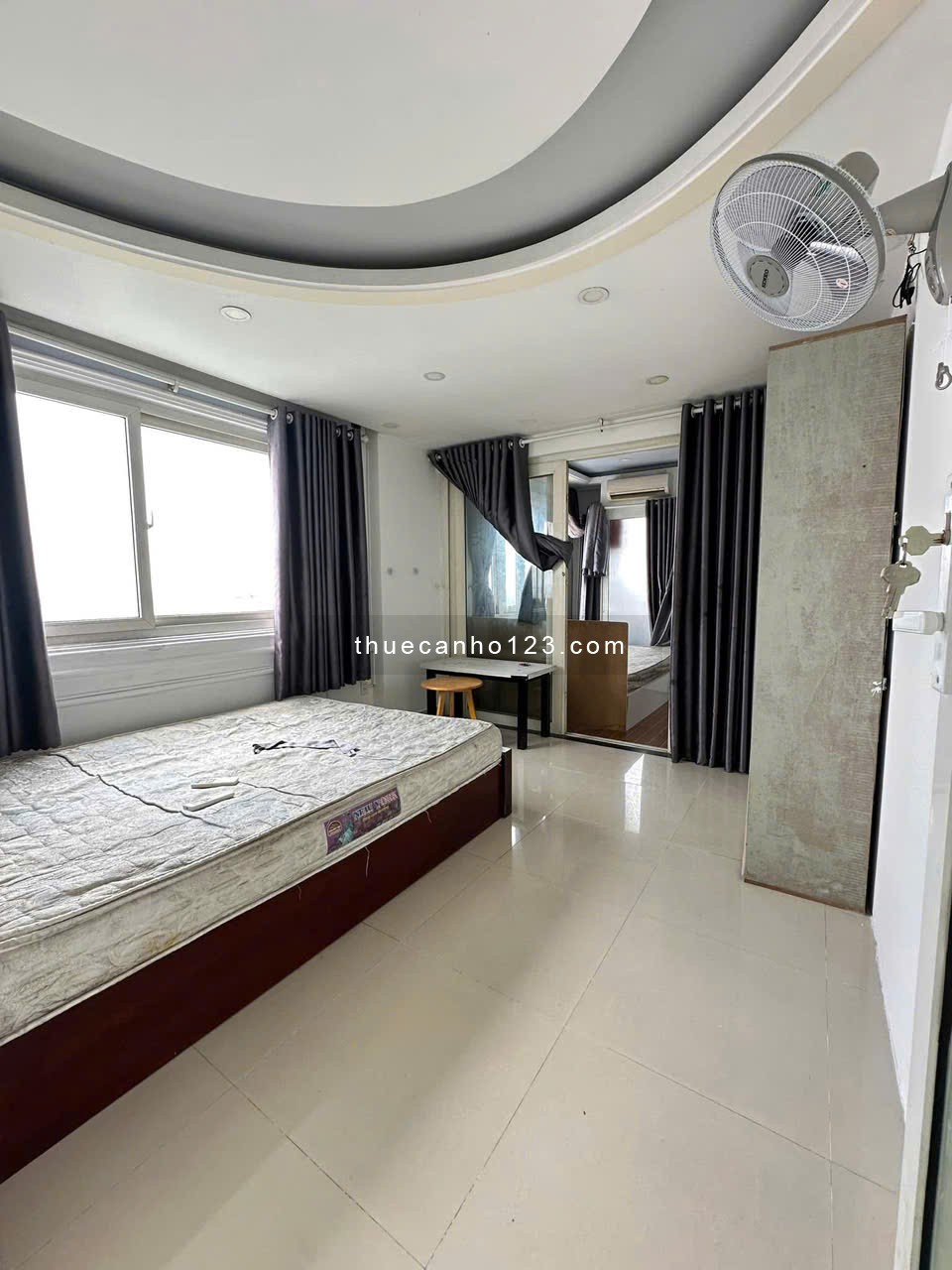 Chung cư SG Tower, Thoại Ngọc Hầu, TP: 120m2, 3p ngủ rộng, full nội thất, 10tr