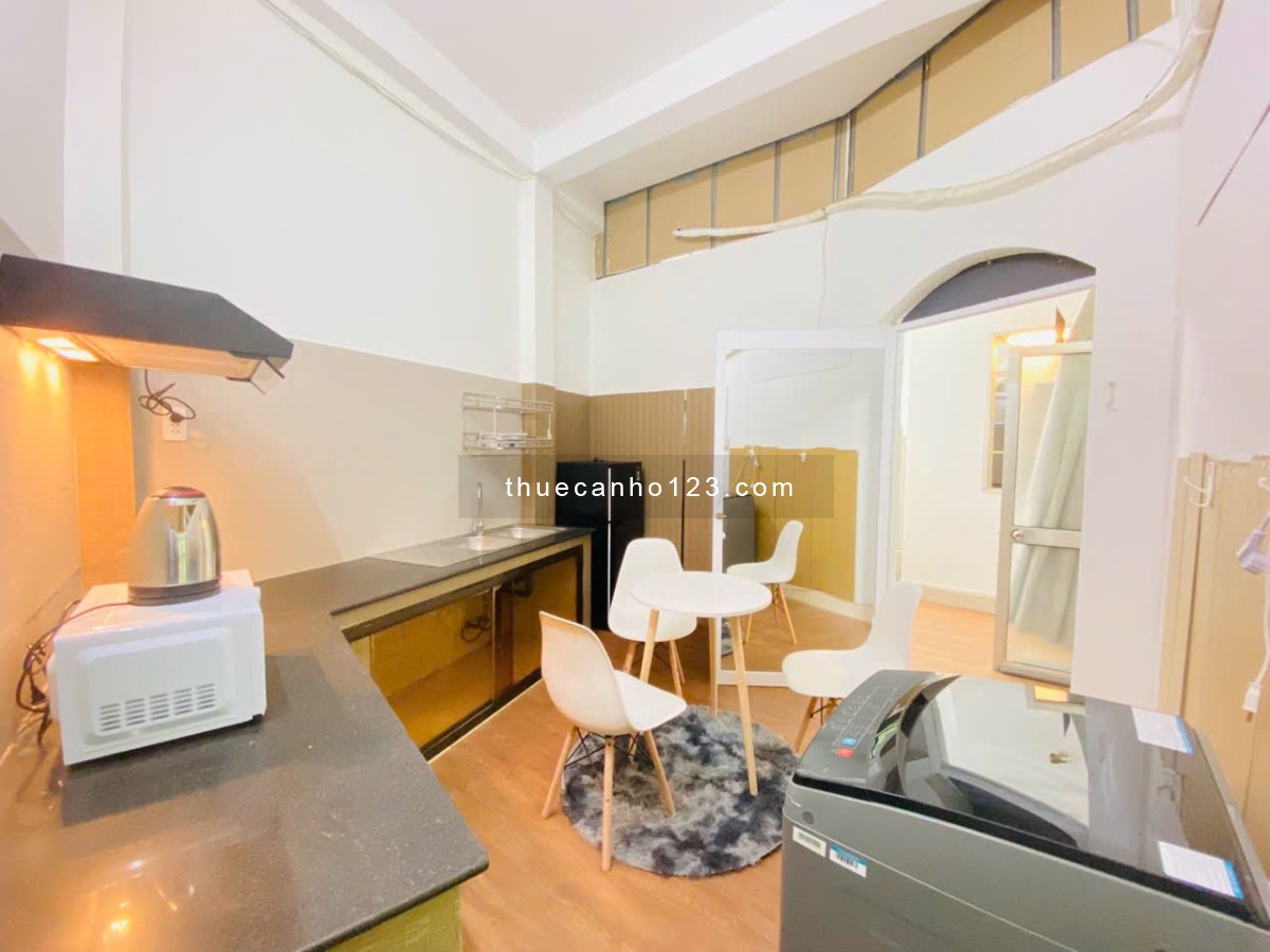 Phòng Cho Thuê Máy Giặt - Sấy Riêng, 1PN Ngay CMT8 Q10 Gần Đh Kinh Tế, Huflit, Hoa Sen