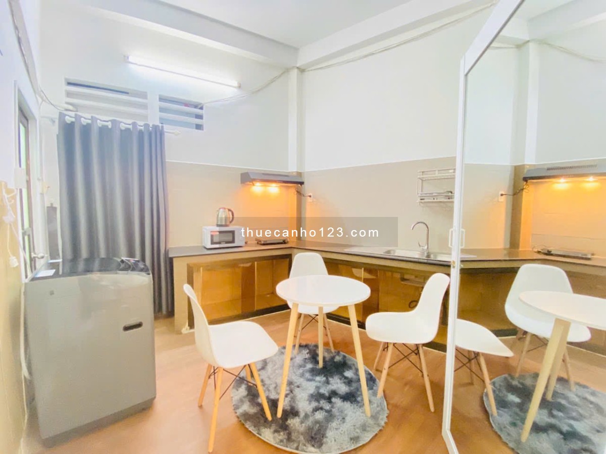 Phòng Cho Thuê Máy Giặt - Sấy Riêng, 1PN Ngay CMT8 Q10 Gần Đh Kinh Tế, Huflit, Hoa Sen