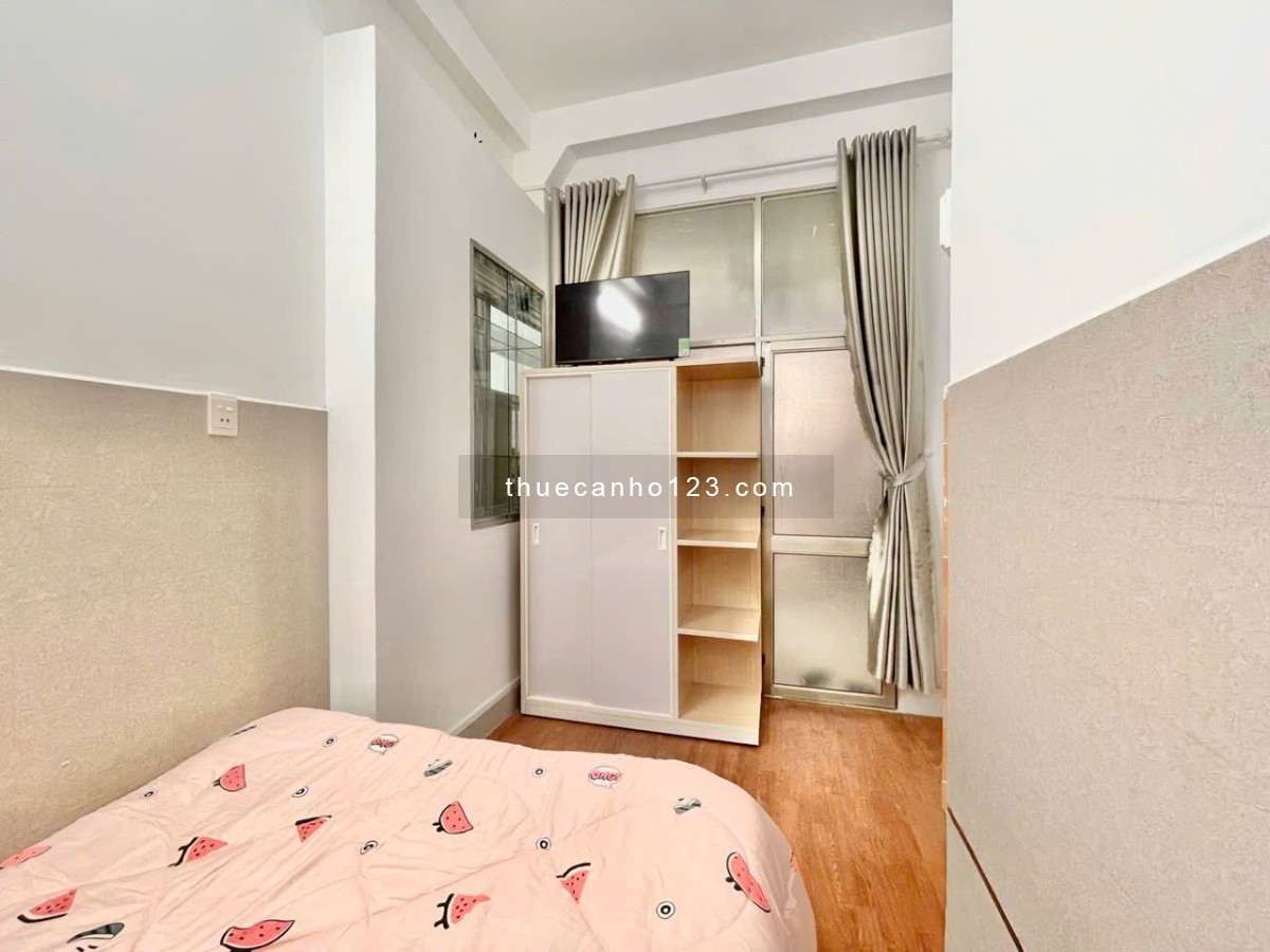 Phòng Cho Thuê Máy Giặt - Sấy Riêng, 1PN Ngay CMT8 Q10 Gần Đh Kinh Tế, Huflit, Hoa Sen