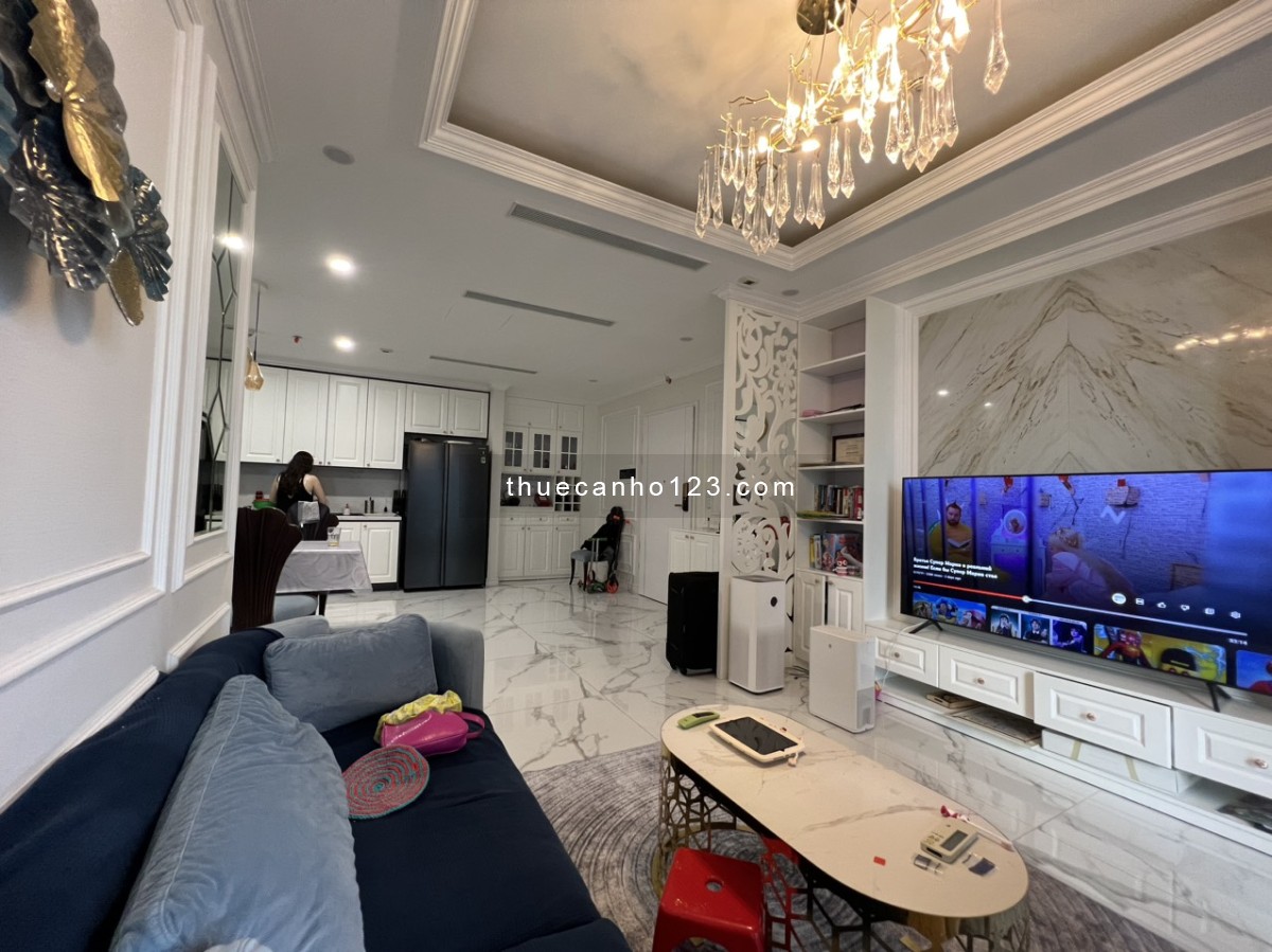 Cho thuê Căn 3 ngủ - Full đồ rời - Sunshine City - Tầng cao trung - View Sân Golf