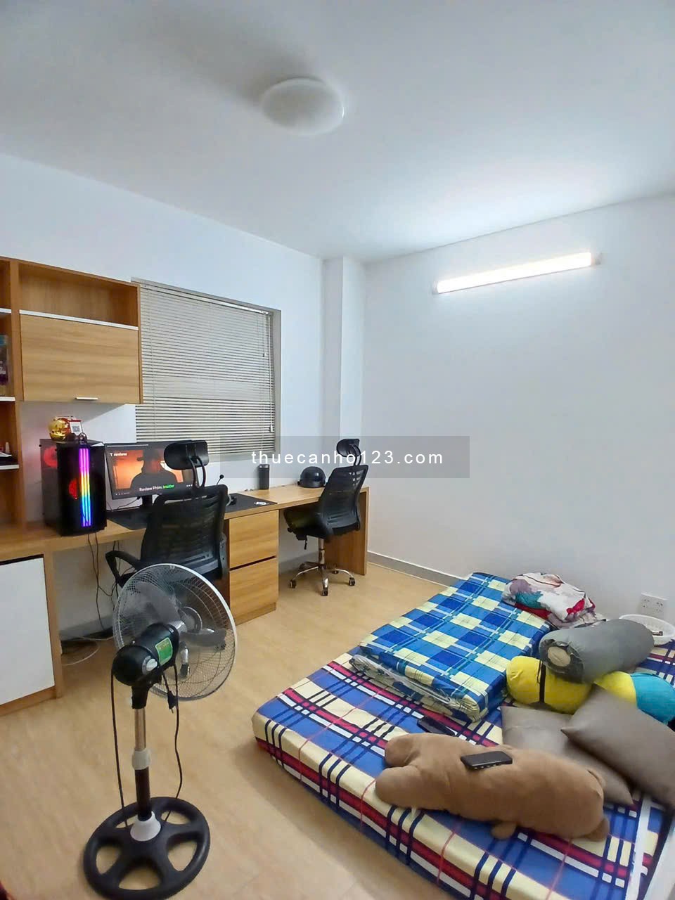 Chung cư Screc, 974A Trường Sa, Q3: 1p ngủ, 10tr, full nội thất