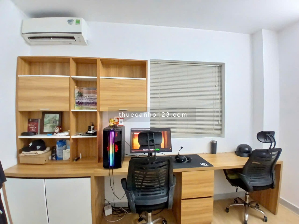 Chung cư Screc, 974A Trường Sa, Q3: 1p ngủ, 10tr, full nội thất