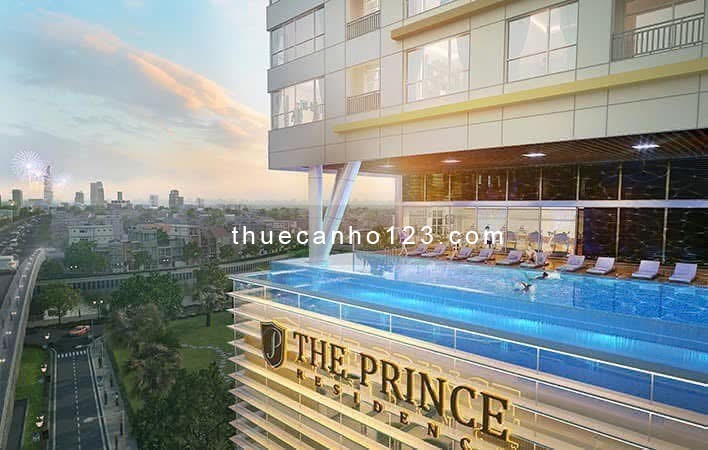Căn hộ cho thuê tại The Prince Residence Quận Phú Nhuận: 94m2, 3pn, 2wc, Nội thất đầy đủ, ở liền