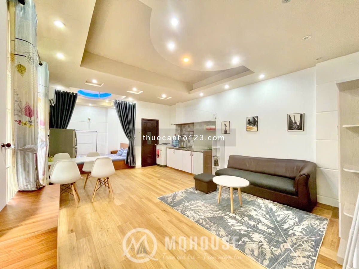 Cho thuê căn hộ dịch vụ full nội thất nằm ngay Cộng Hoà, khu an ninh
