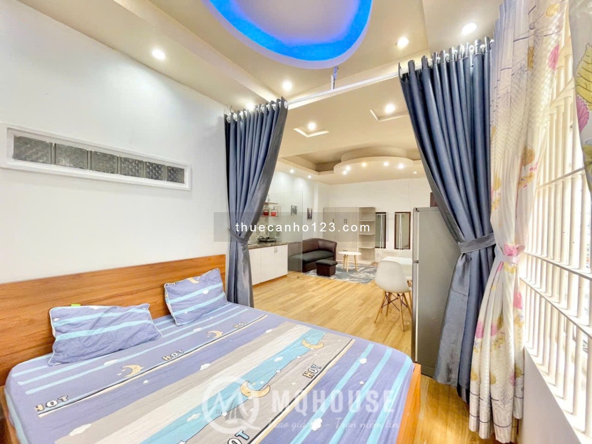 Cho thuê căn hộ dịch vụ full nội thất nằm ngay Cộng Hoà, khu an ninh