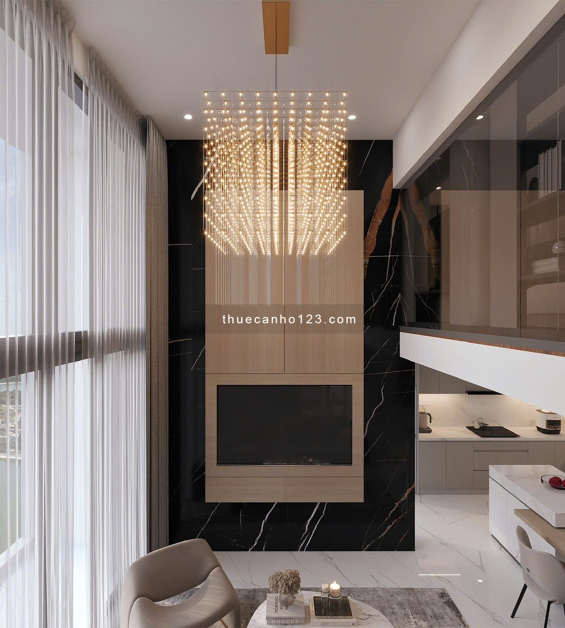 FOR RENT – DUPLEX LOFT APARTMENT, GALLERIA RESIDENCES