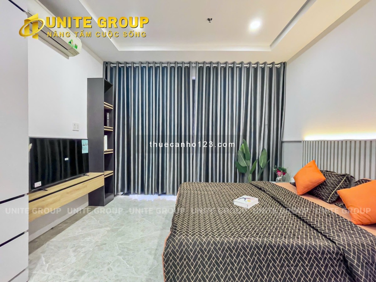 Cho thuê Căn hộ 1 Phòng ngủ Trần Xuân Soạn, quận 7 ở được 2-3 người.