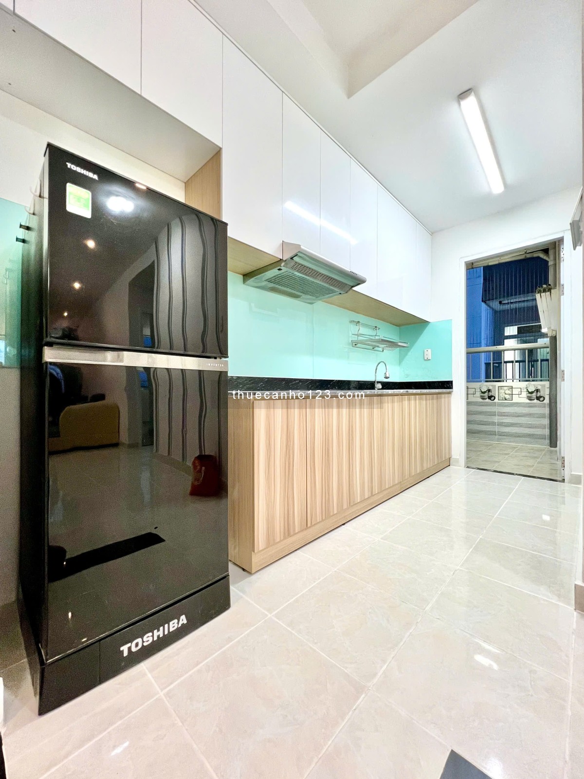 Cho thuê căn hộ Babylon, DT 75m2, 2PN, có NT, giá 12tr/tháng.