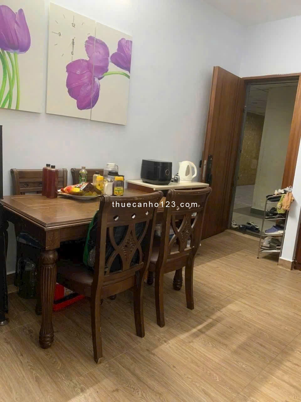 Chung cư Screc, Trường Sa, Q3: Giá 10.5tr/th căn 55m2 - 1p ngủ, NT