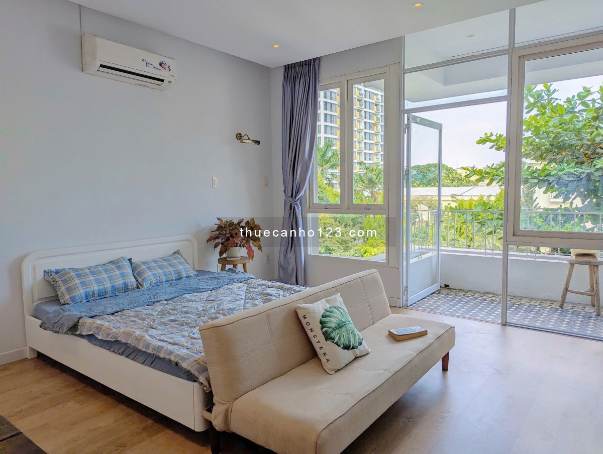Căn hộ 2 phòng ngủ 60m2 full nội thất có ban công view cực chill ngay giữa trung tâm Tân Bình