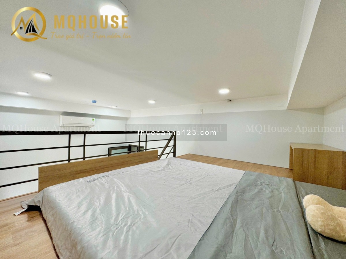 Căn hộ có gác 50m2 cực xịn xò cho nhiều ng ở, ban công view đẹp ngay giữa trung tâm Tân bình