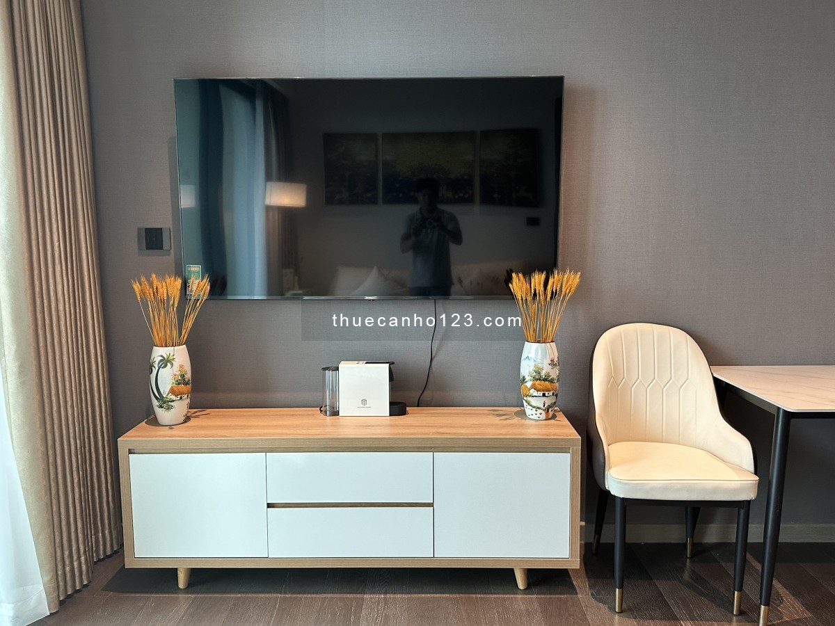 Cho thuê nhanh Bao PQL 1PN - CHCC Grand Marina Saigon - view Sông, đường Tôn Đức Thắng, P.BN, Q1