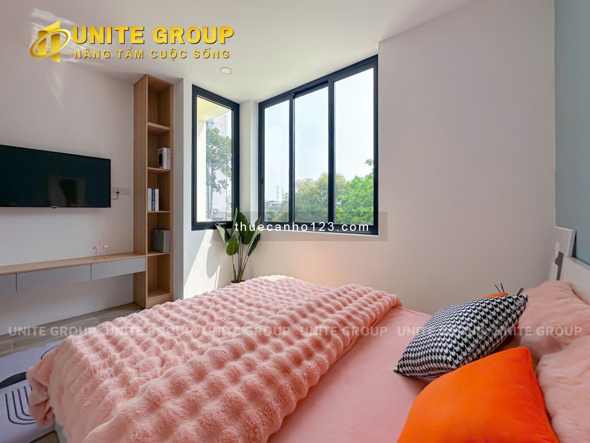 Cho thuê căn hộ mini 1PN full nội thất khu vực Hoàng Việt Tân Bình ngay sân bay.