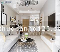 Cho thuê căn hộ DT 73m2, 2 phòng ngủ, nội thất có sẵn, nhà đẹp giá thuê 14tr