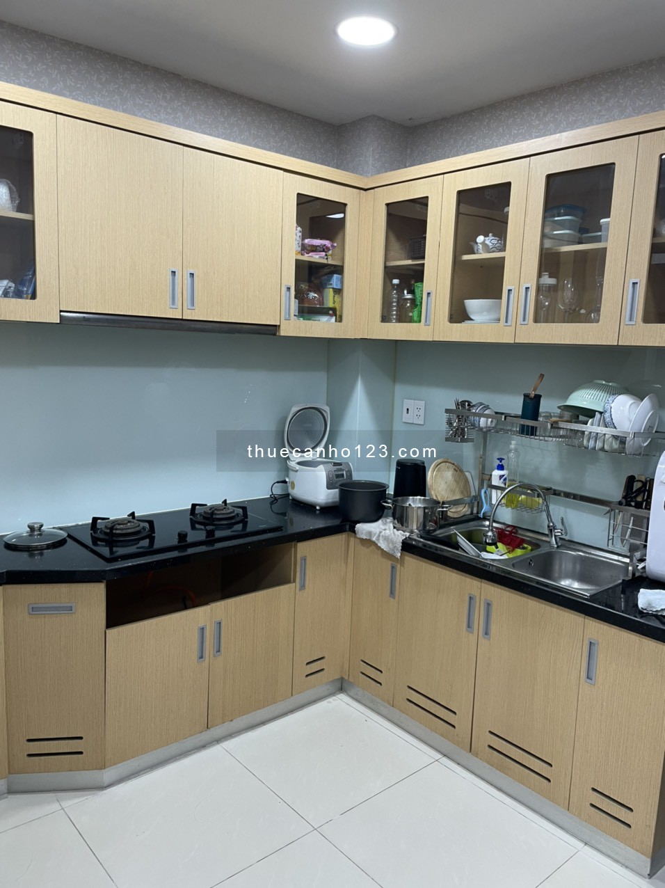 Gấp Cho thuê Him Lam Chợ Lớn 102m2, 2PN, 2WC, full nội thất, view đẹp, LH 0903 675 770.