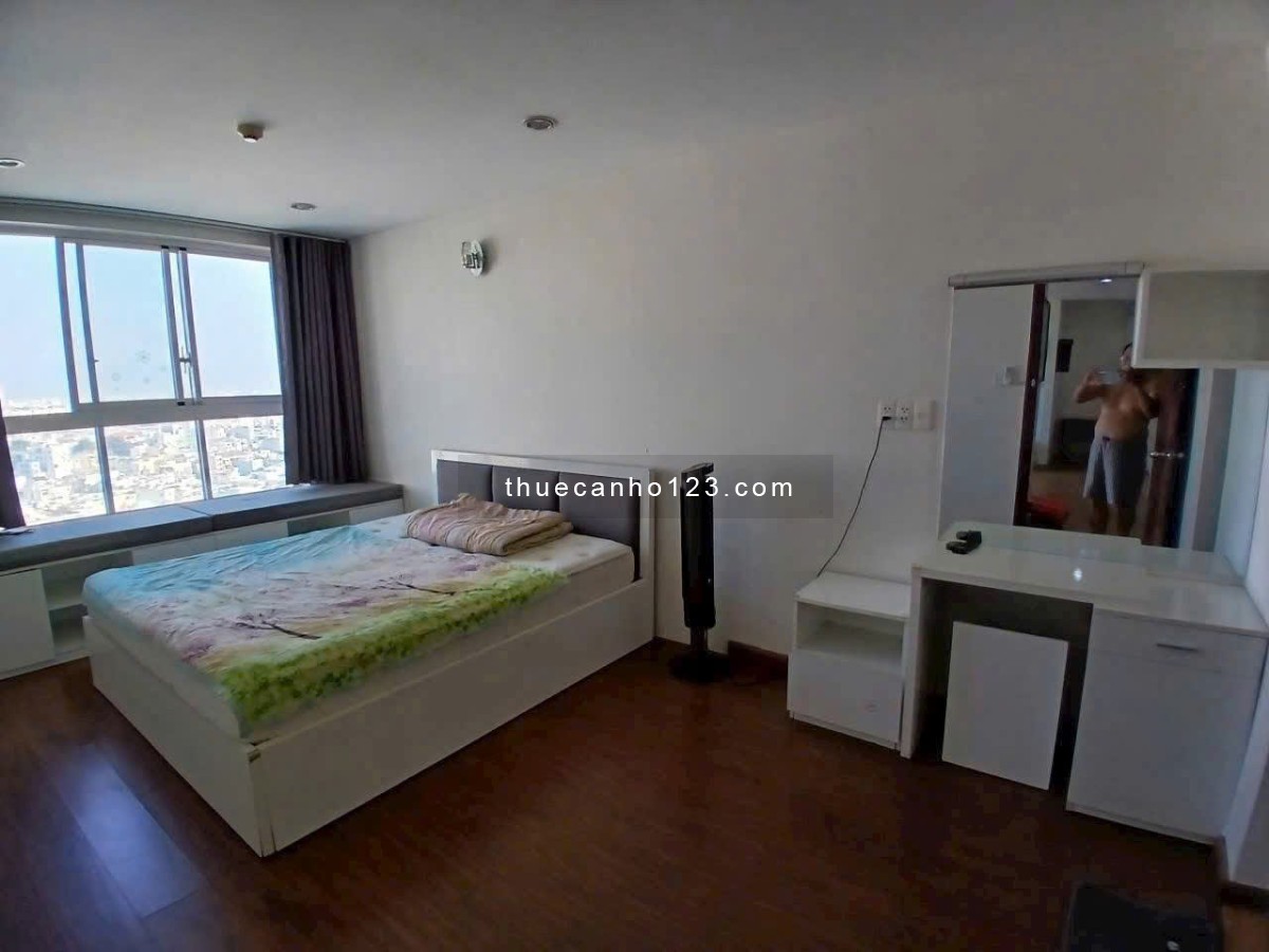 Chung cư Phú Thanh, Thoại Ngọc Hầu, TP, 110m2, 3PN, 2WC, Nội thất, 10tr5/th.