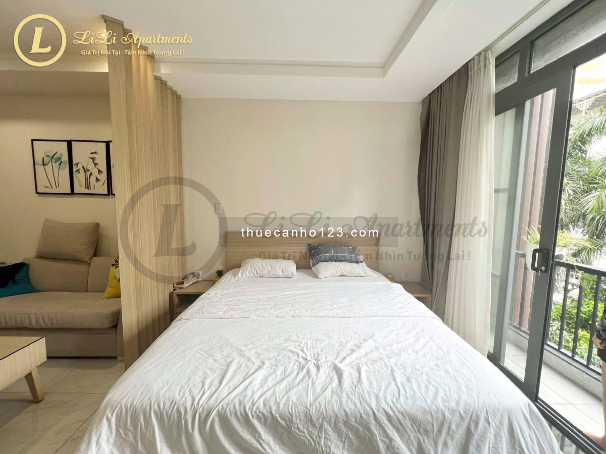 Cho thuê CHDV bancol full nội thất rộng 55m2 ở Cộng Hoà, Quận Tân Bình