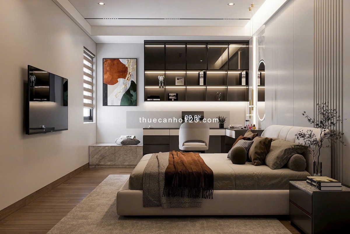 Cho Thuê Gấp CHCC 3PN 108m² full nội thất chỉ 20tr/1th Tại Hoàng Thành Pearl. LH 0974 999 8**