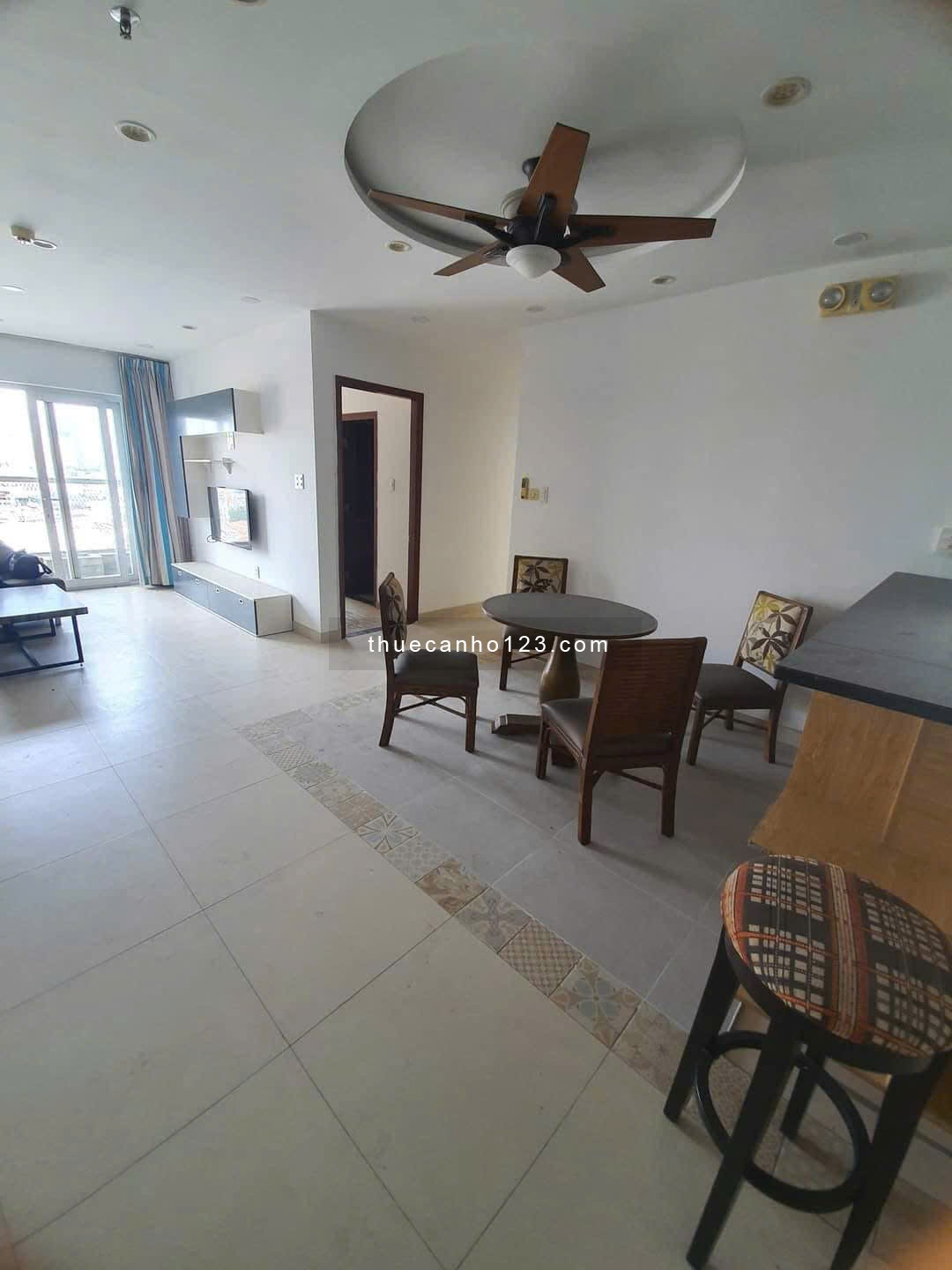 Chung cư Cộng Hòa Plaza, P12, Tân Bình, 75m2, 2PN, 2WC, 15tr/tháng.