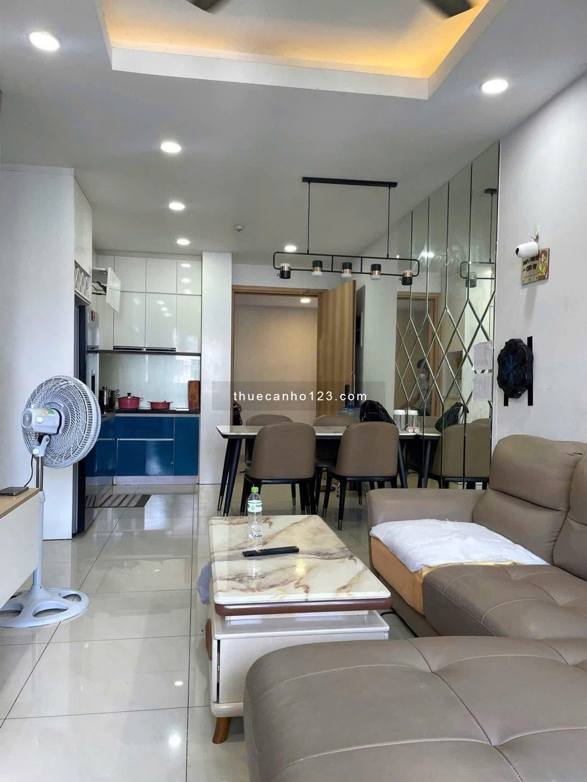 Carillon 2 - Hòa Thạnh, Tân Phú : 74m2, 2p ngủ, 2wc, NT, 11tr5/tháng