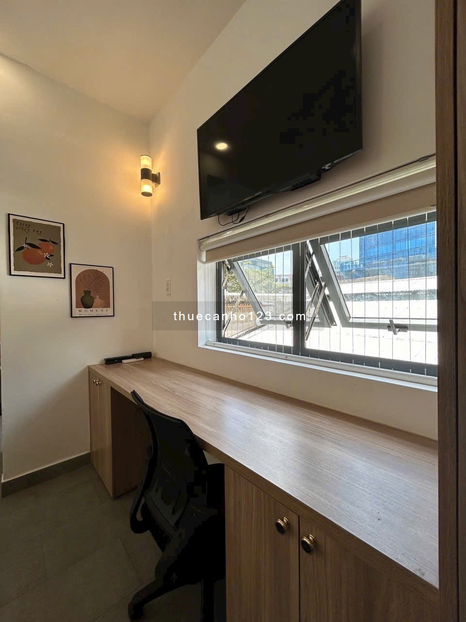 Phòng Studio Cửa Sổ Full Nội Thất Gần Lotte, Sunrise, Gần TDTU, NTTU, ĐH UFM, RMIT