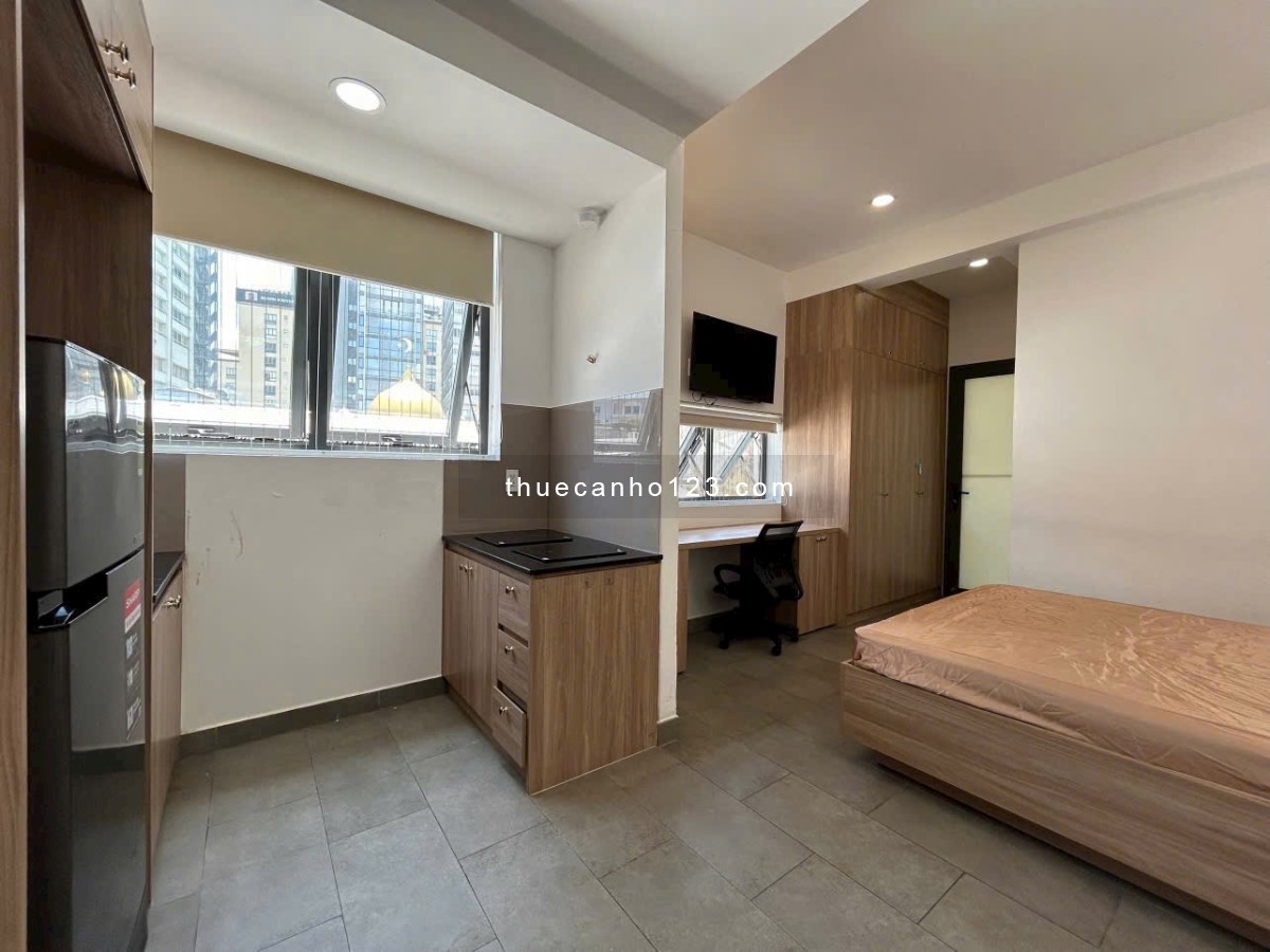 Phòng Studio Cửa Sổ Full Nội Thất Gần Lotte, Sunrise, Gần TDTU, NTTU, ĐH UFM, RMIT
