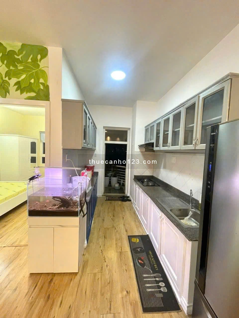 Chung cư Đinh Tiên Hoàng, Q1: 2p ngủ, 90m2, full nội thất, 12tr/tháng