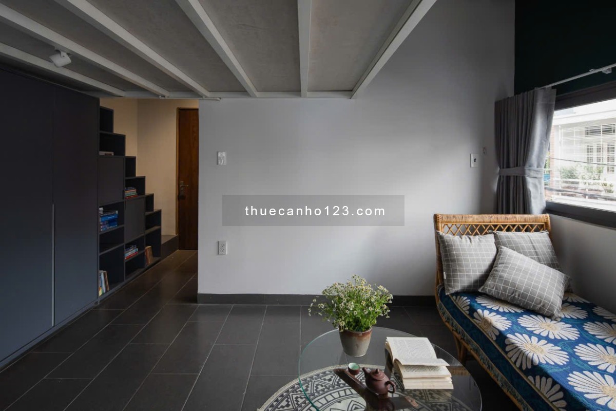 Căn hộ Duplex - Rộng 35m² Full Nội Thất - Thang Máy - gần chợ Hoàng Hoa Thám - nhà ga T3