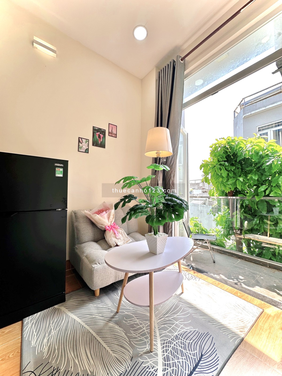Căn Hộ Ban Công Full Nội Thất Siêu Xinh, Trống Sẵn