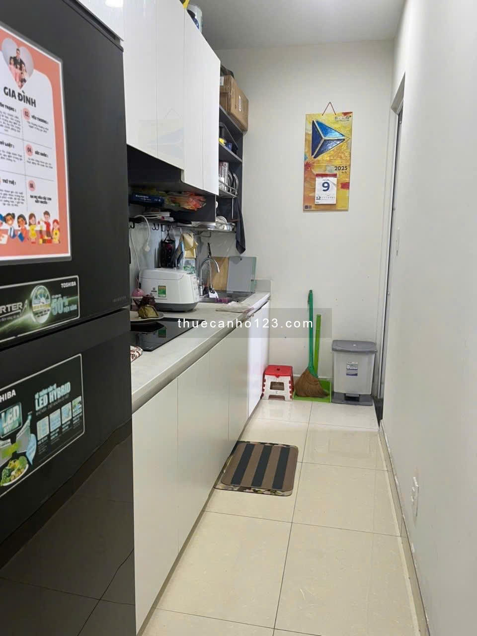 Chung cư Phúc yên, Phan Huy Ích, P15, TB, 80m2, 2PN, 2PN, 10tr/tháng.