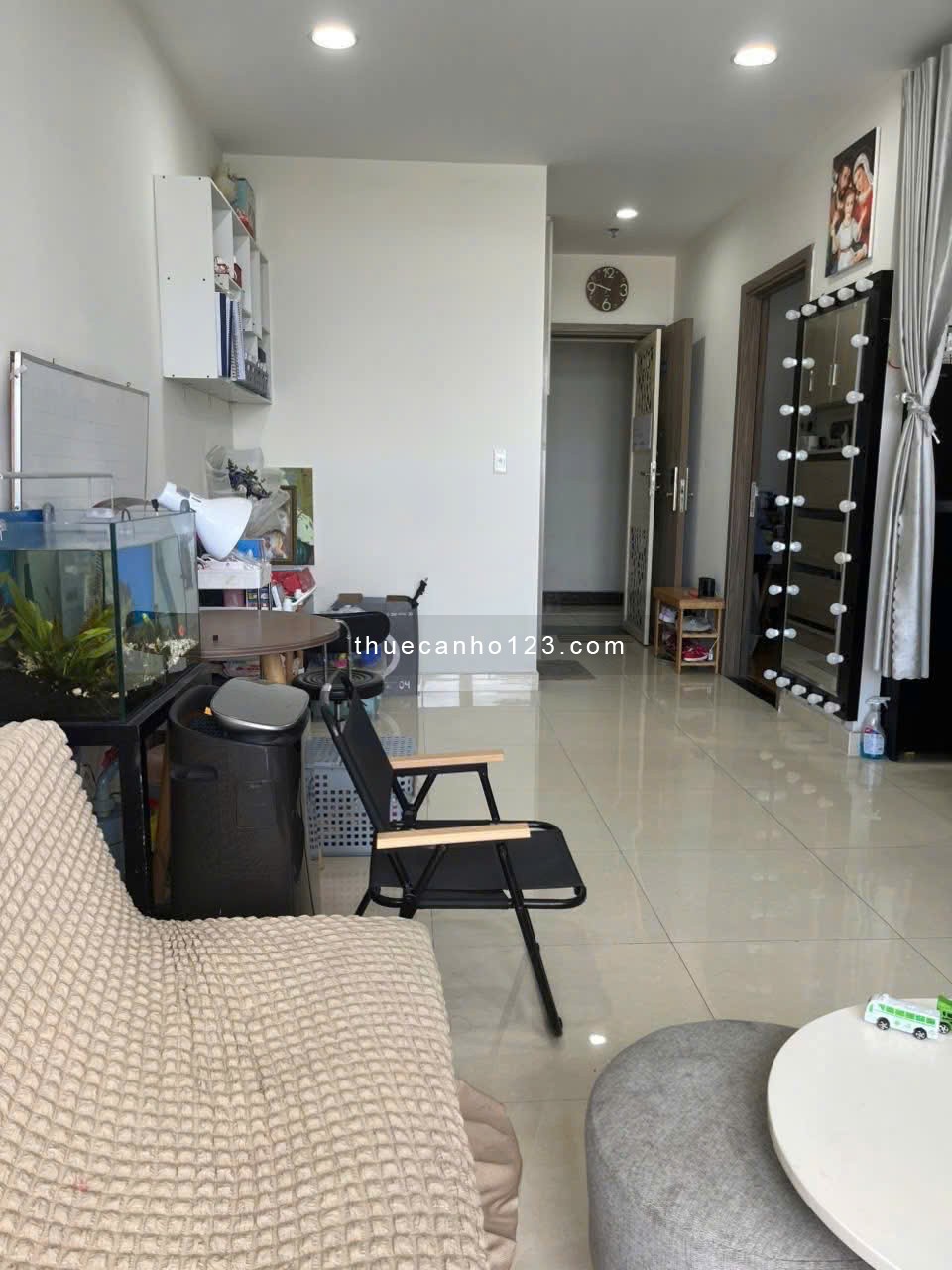 Chung cư Phúc yên, Phan Huy Ích, P15, TB, 80m2, 2PN, 2PN, 10tr/tháng.