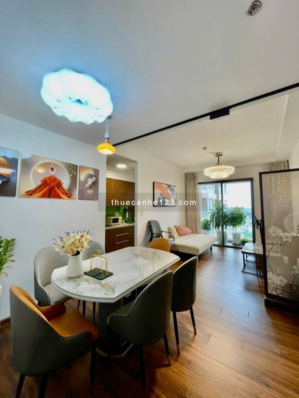 Cho thuê căn Akari City - Bình Tân 2pn - 2wc nhà trống 9 triệu - full nội thất cao cấp y hình 13tr